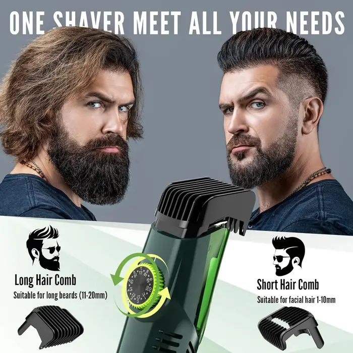 Hatteker tondeuse à barbe pour hommes