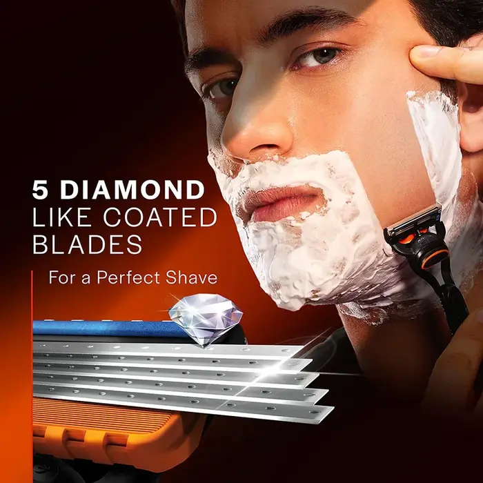 Gillette ProGlide rasoir homme 5 couches Anti Friction lame