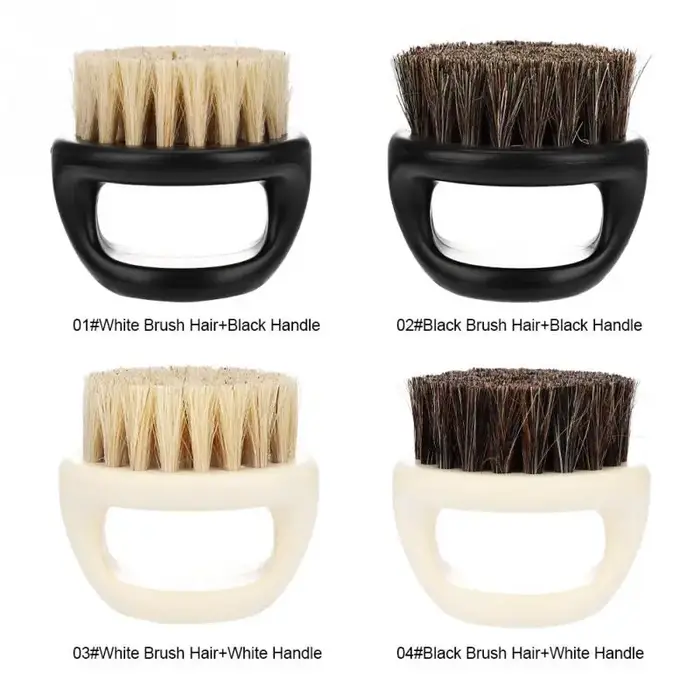 Brosse de rasage avec poignée pour hommes