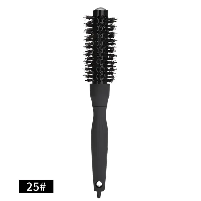 Barbertop peigne rond poils de sanglier baril rond brosse à friser les cheveux femmes beauté brosse 