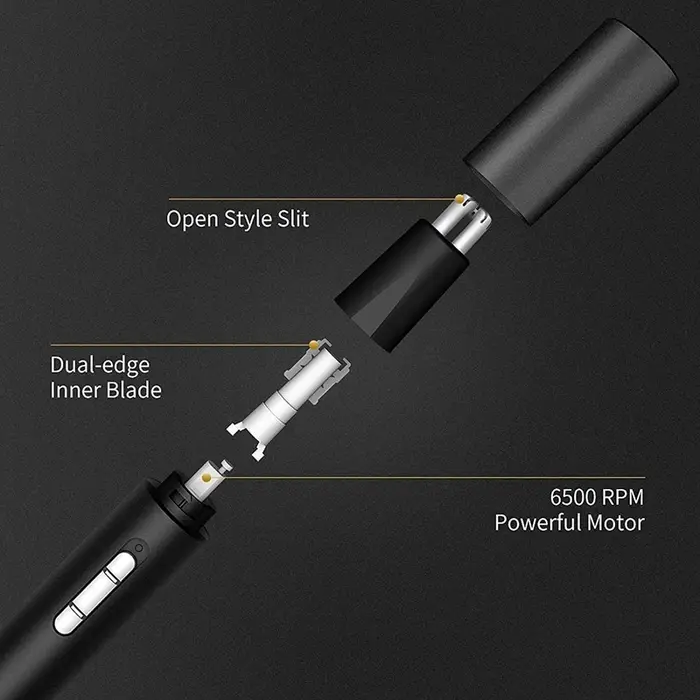 Kemei 6668 tout en un stylo nez tondeuse pour hommes femmes électrique