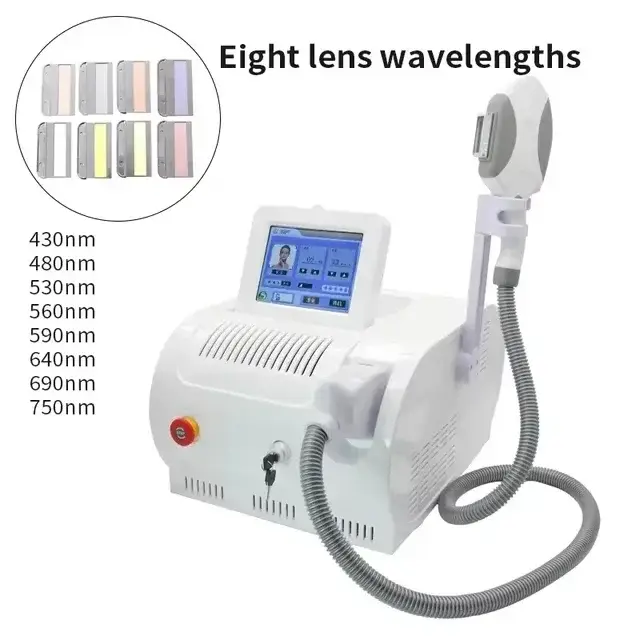 Nouveau modèle 2025 : Appareil professionnel de dépiloration laser IPL super portable pour salon de beauté, laser diode pour épilation permanente.