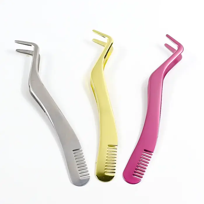 Colle et dissolvant pour cils, kit de pince à épiler, dissolvant de cils doux de haute qualité, outi