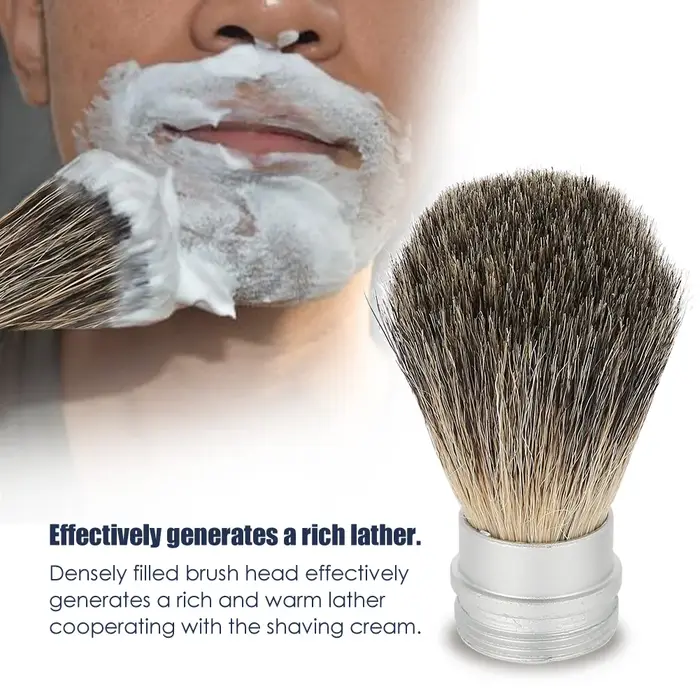 Brosse à barbe portable