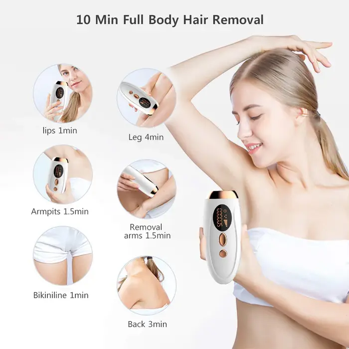 999999 flashs épilateur Laser pour femmes corps Bikini jambes aisselles bras épilation indolore IPL