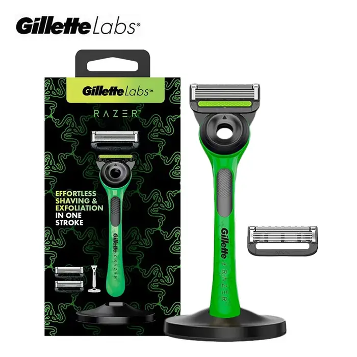 Gillette Labs Razer-Rasoir co-marqué série Aurora d'avant disc