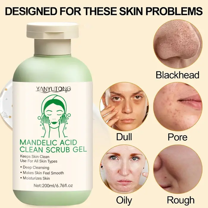 Gel exfoliant pour le visage