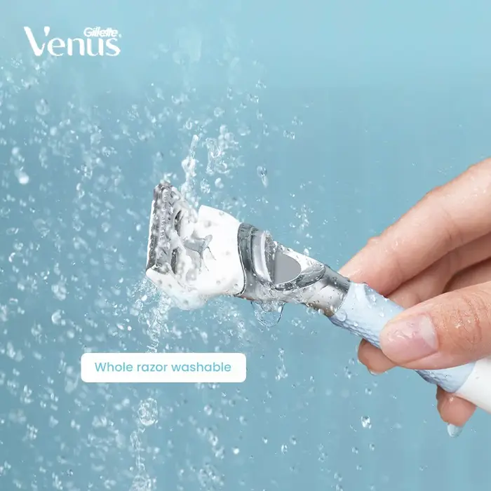 Gillette Venus rasoir de toilettage intime pour femmes cheveux publics et peau avec barre d'irritation brevetée épilation