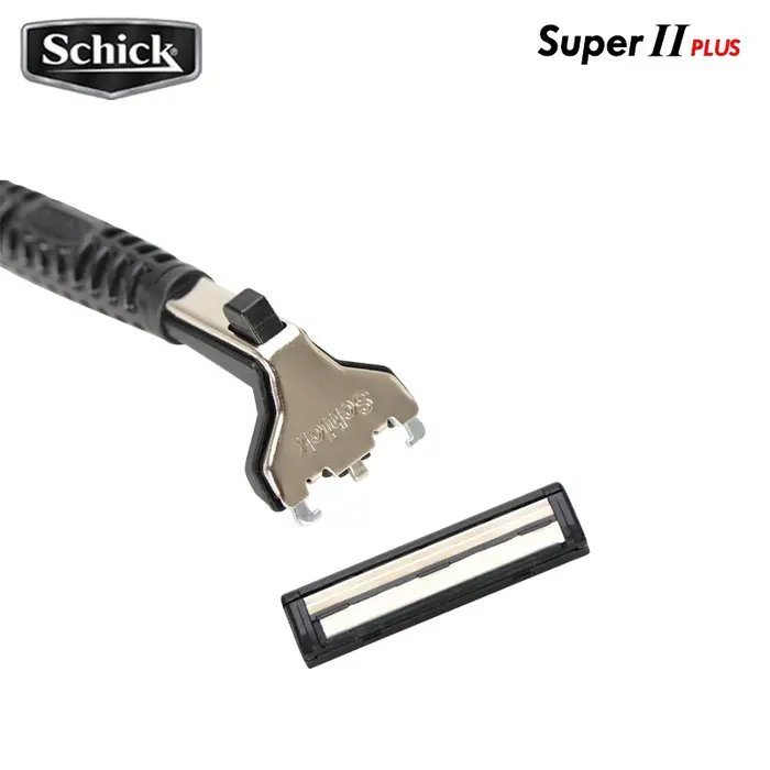 6 lames + 1 rasoir Original Schick Super 2 PLUS visage