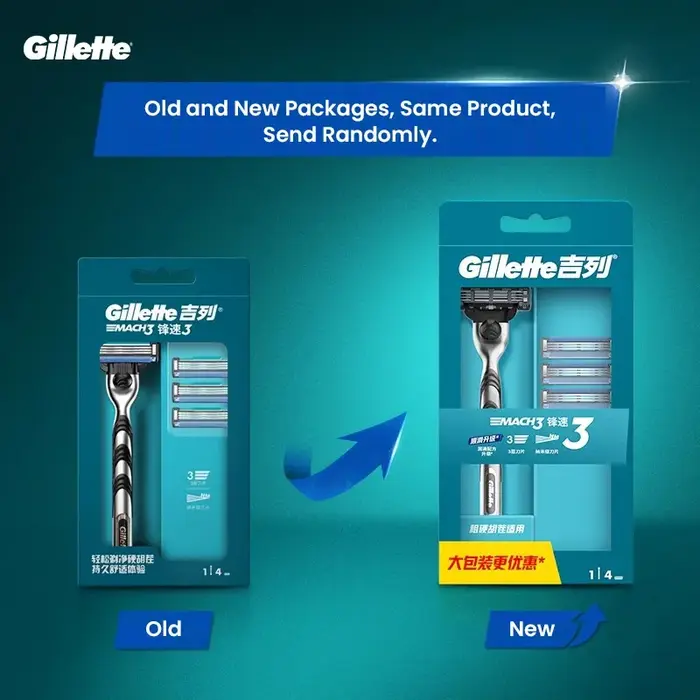 Rasoir Gillette Mach 3 pour homme