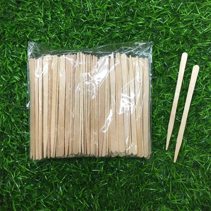 Bâtons d'épilation du corps en bois pour femme