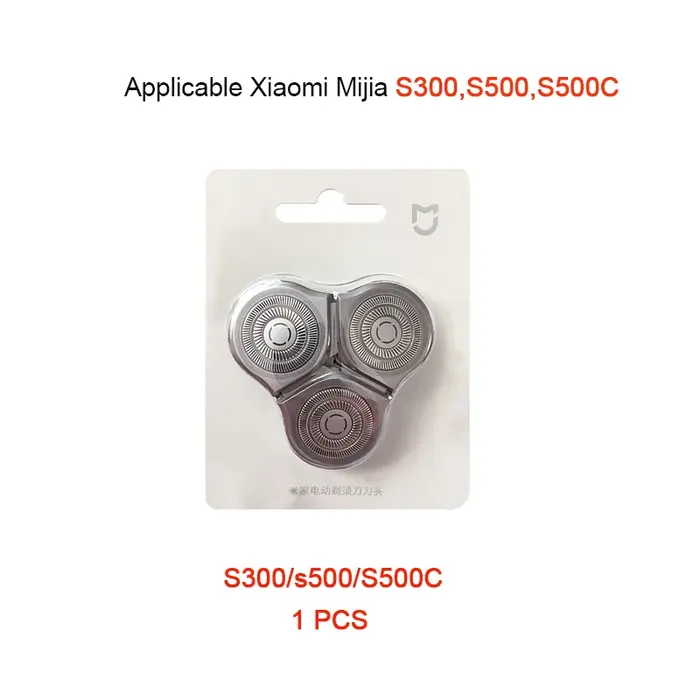 Lame de rasoir originale pour rasoir électrique Xiaomi Mijia S300 S500 S500C, lames en acier de remp