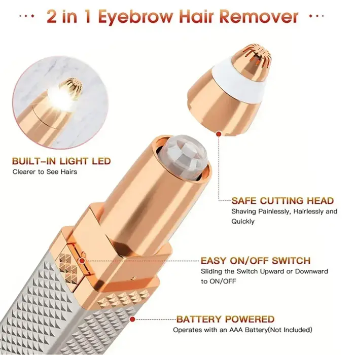 Tondeuse à sourcils électrique 4 en 1