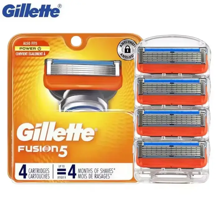4/8/12 pièces lames de rasoir Gillette