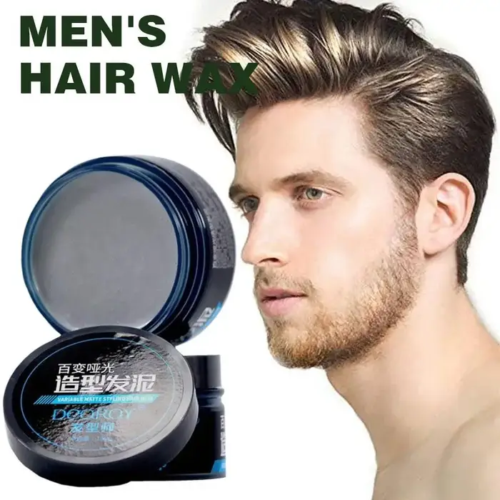 Argile coiffante usage quotidien hommes cheveux mode mat fini