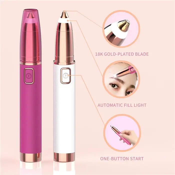 Rasoir de sourcils électrique Mini épilateur de sourcils épilation du visage pour dames Portable femmes indolore rasoir outil nouveau dans