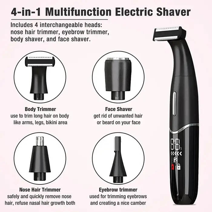 Zone intime coupe de cheveux rasoir de précision hommes ligne de Bikini boules