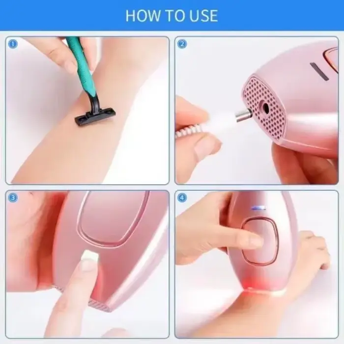 Épilateur laser IPL, épilateur à flash rapide, épilateur permanent indolore, traitement corporel pour femmes