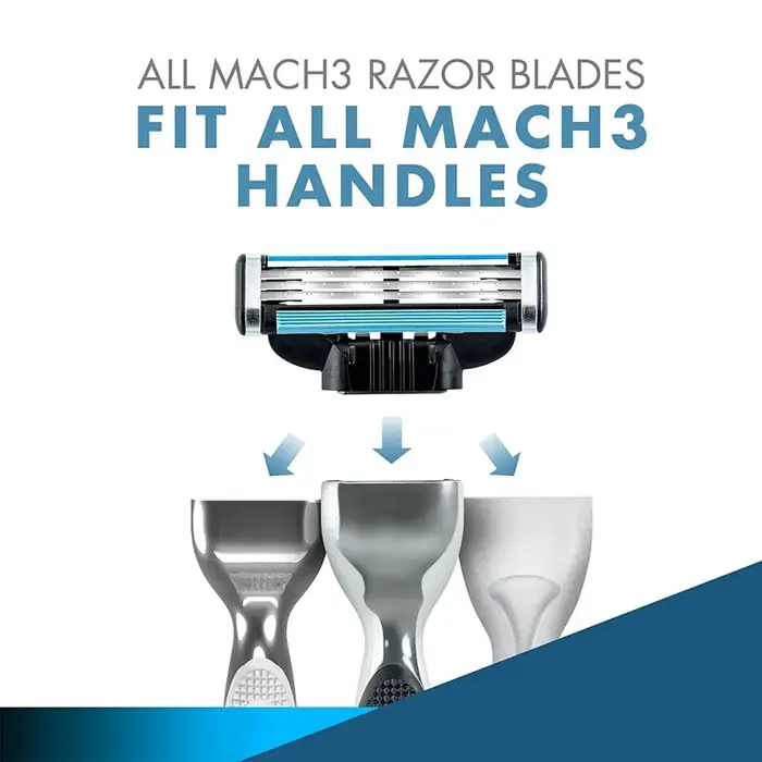Gillette-Lame de rasoir Mach3 pour hommes
