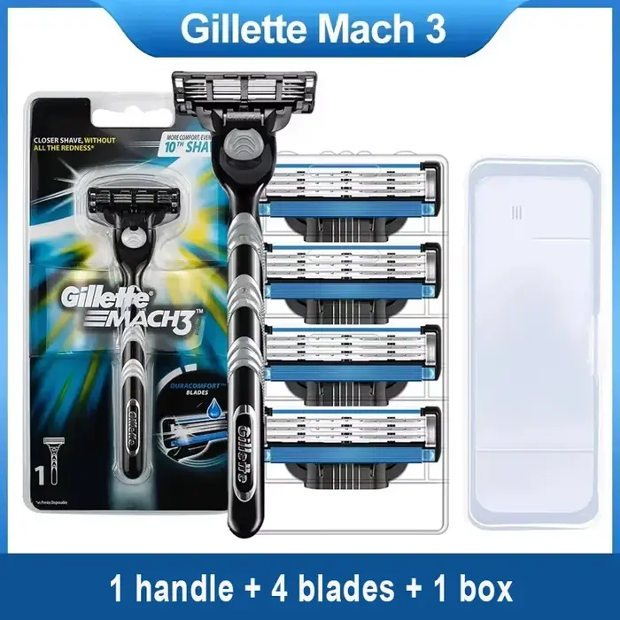 Gillette Mach3 recharges de rasoir pour hommes
