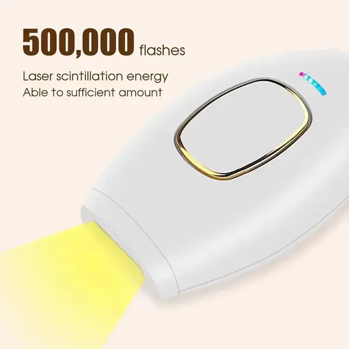 Appareil d'épilation au laser à impulsions, doux et non irritant, pour hommes et femmes, appareil d'épilation à domicile pour tout le corps, aisselles