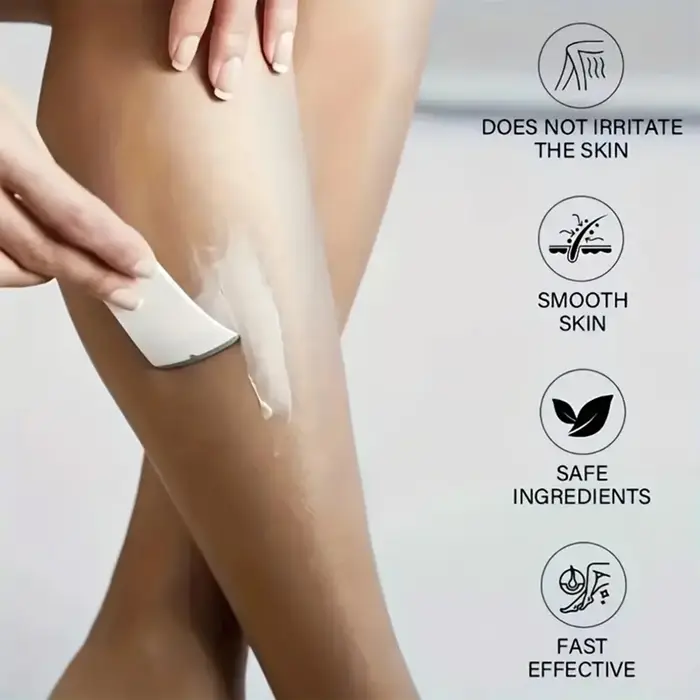 Crème d'épilation permanente épilateur