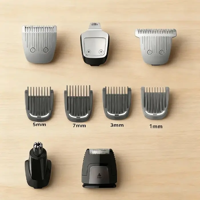 Accessoires de remplacement tête de rasoir/tête de nez/lame/peignes adaptés à la tondeuse Philips série 9000