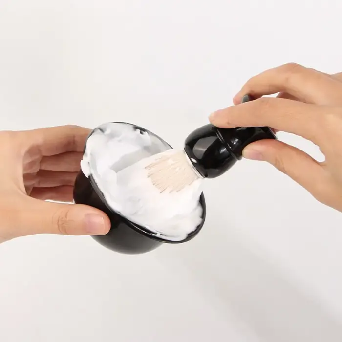 Ensemble de 3 brosses à raser professionnelles