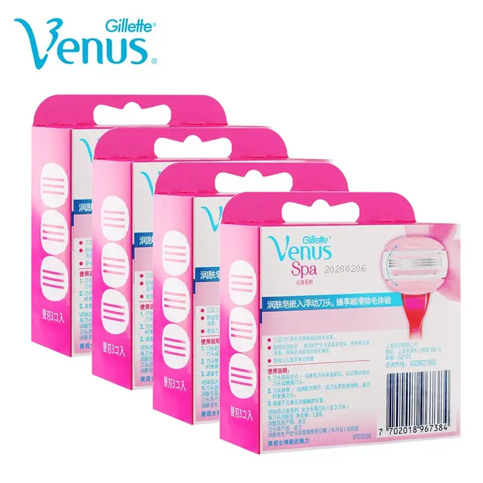 Venus femmes lames de rasoir Gillette SPA cheveux rasage