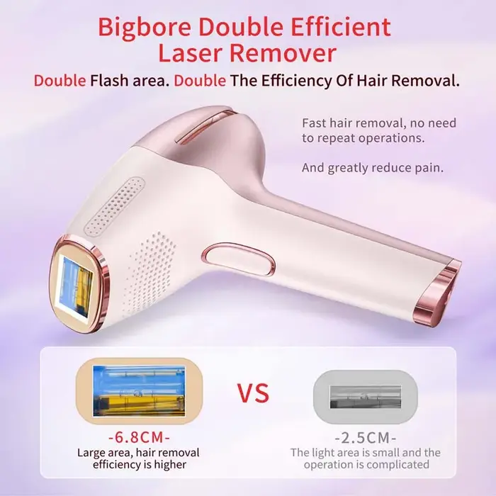 Épilateur à refroidissement par saphir, machine portable, épilation sans douleur, sans fil, épilation permanente à domicile, épilation au laser IPL