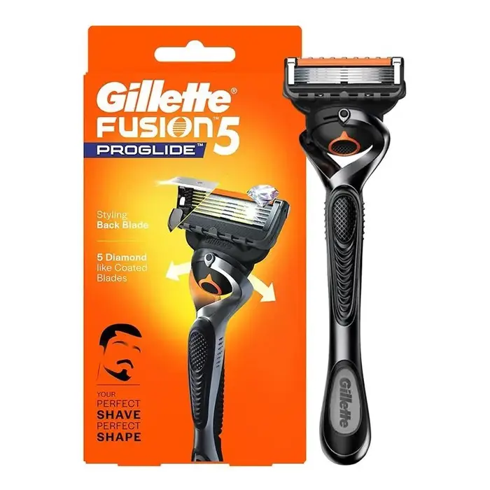Rasoir Gillette Fusion 5 ProGlide, rasoir pour hommes, lames de rasoir Fusion 5 ProGlide, recharges 