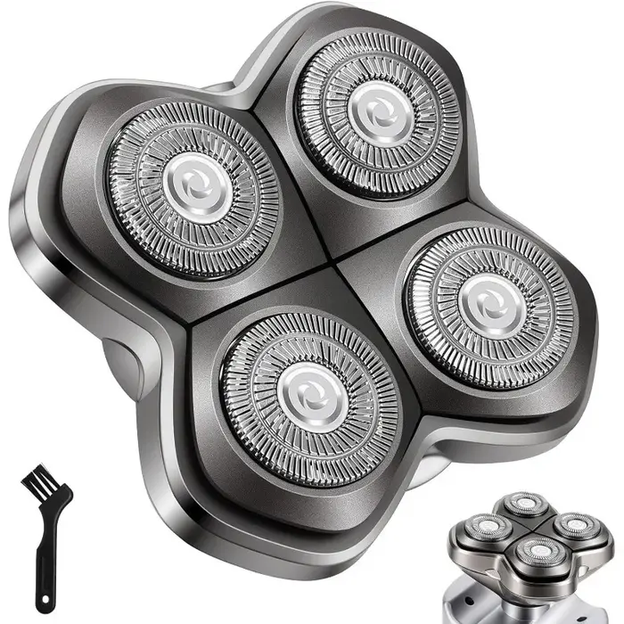 Tête de rasoir électrique Pro4 compatible avec Skull Pitbull/Butterfly Kiss Pro/Palm Shavers, tête d