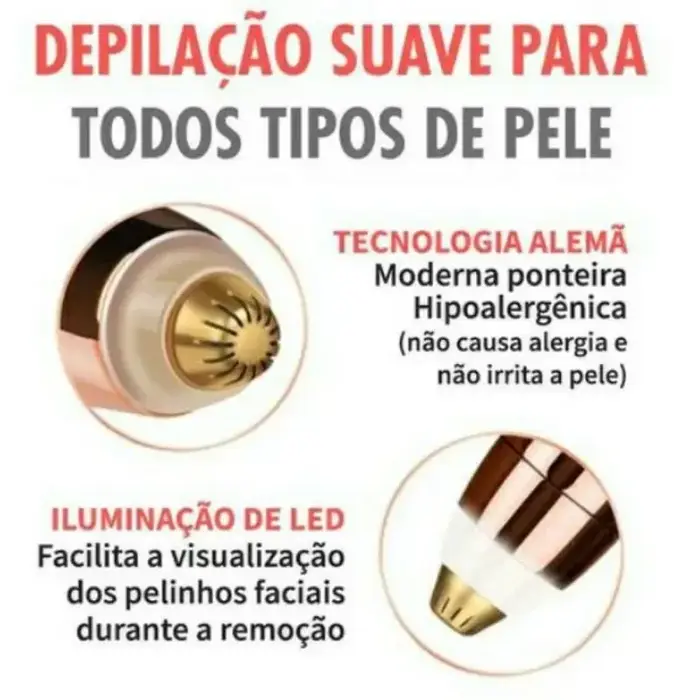 Rasoir de sourcils électrique tondeuse