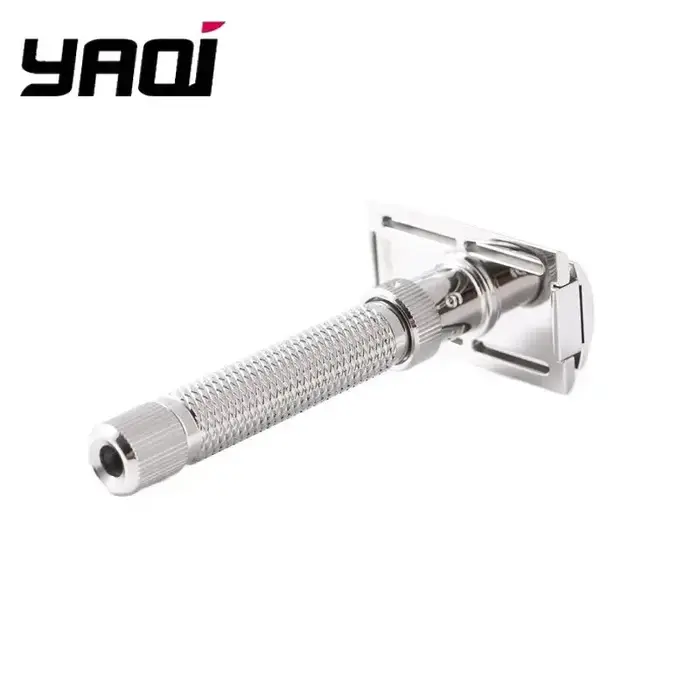 Yaqi Ultima – rasoir de sécurité réglable en acier inoxydable pour hommes