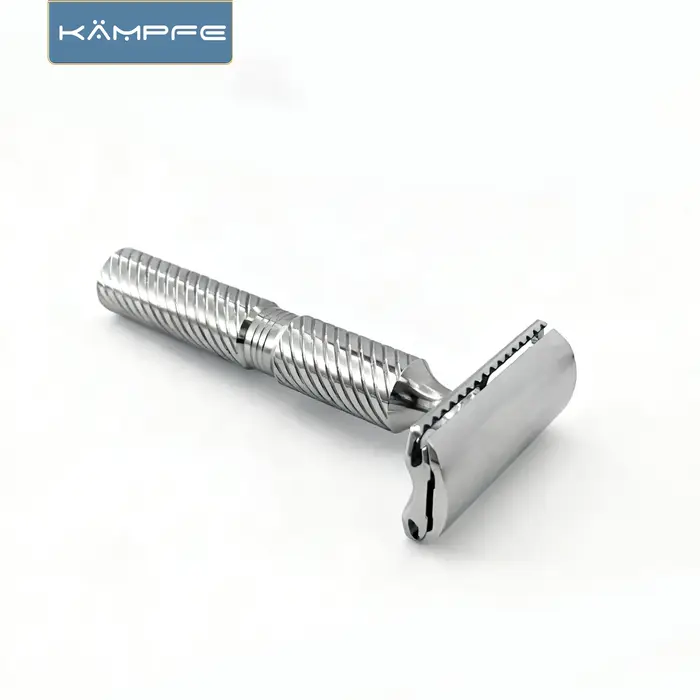 KAMPFE – rasoir de Style sécurité en acier inoxydable, rasoir Durable à Double tranchant, Kit de toi
