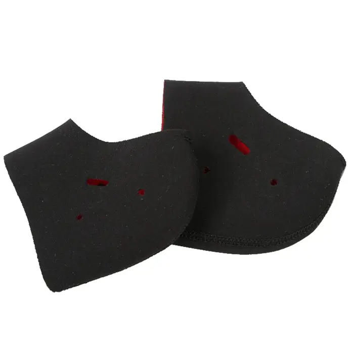 1 paire de chaussettes hydratantes en tissu doux pour le talon, entretien des pieds craquelés, soins