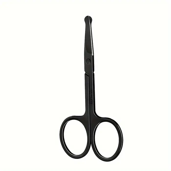 Ciseaux de coupe à tête ronde de précision-coupe de toilettage des poils du nez, outils de coupe de 
