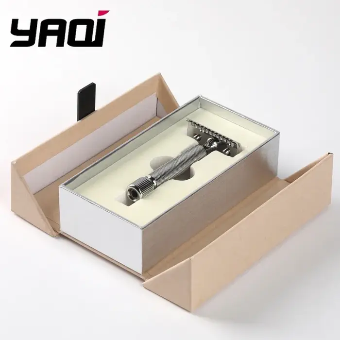Rasoir de sécurité YAQI BAENZIGER en acier inoxydable 316 - Machine à couper les cheveux professionn