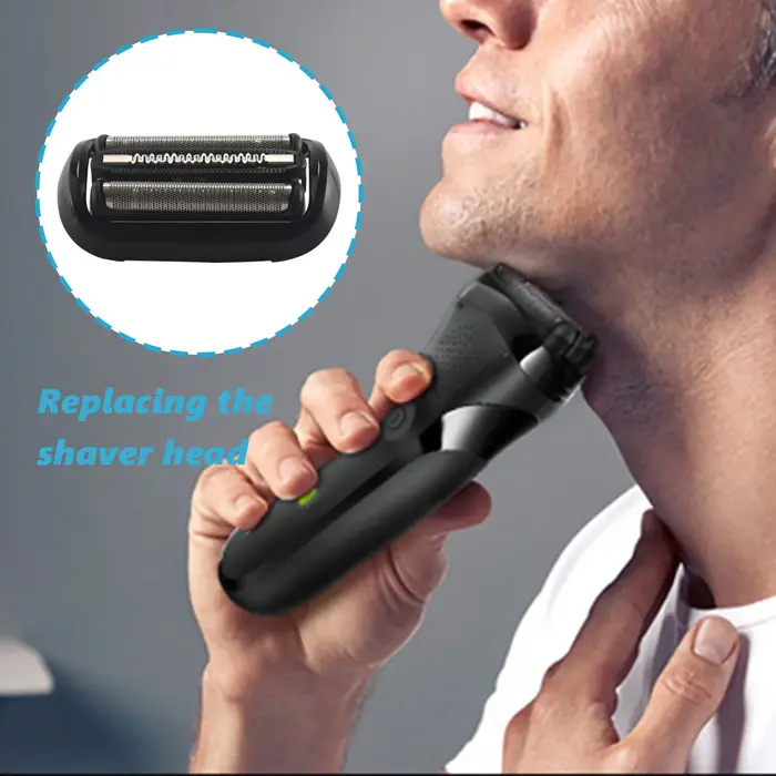 Tête de Rasoir Électrique de Remplacement pour Braun, Lame de Rasoir, Série 53B 5-6, LiquR1000S, 50rer 1300S, LiquR1320S, LiquR1300S, LiquM4000Cs