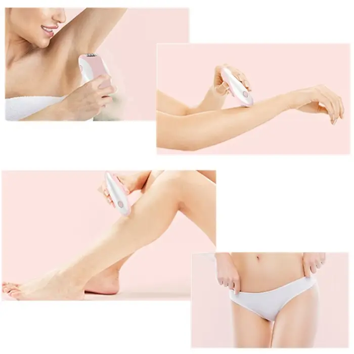 Kemei-Épilateur électrique aste pour femme