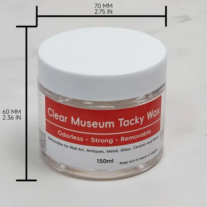 Mastic adhésif collant pour musée de cire collante 30/150ML