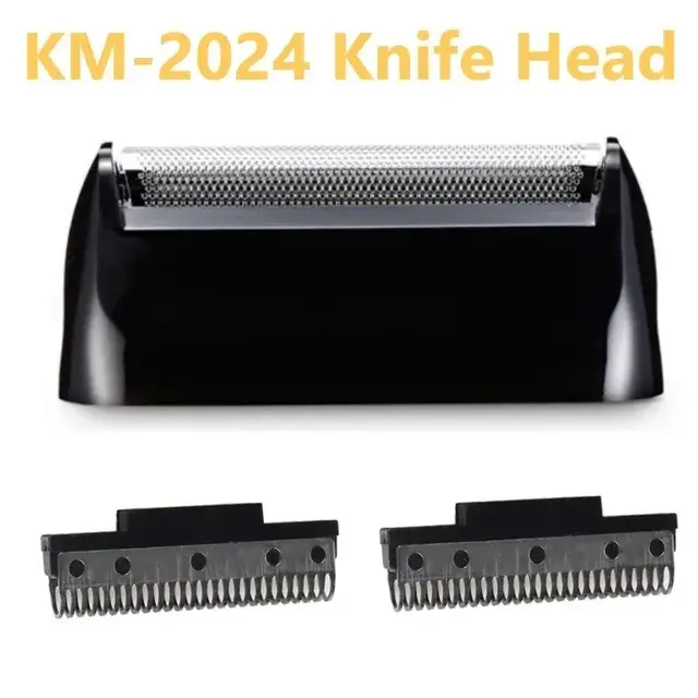 Kemei 2024 lame de rasoir tête de rasoir pour hommes rasoir électrique KM-2024 lame de rasoir maille