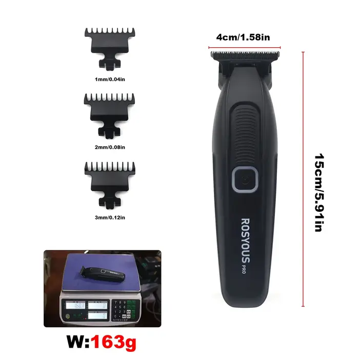 RS078 tondeuse à barbe pour hommes lame DLC