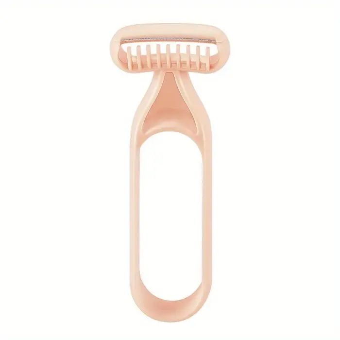 Épilateur manuel à lame en acier inoxydable - Rasoir miniature portable pour les aisselles et le corps