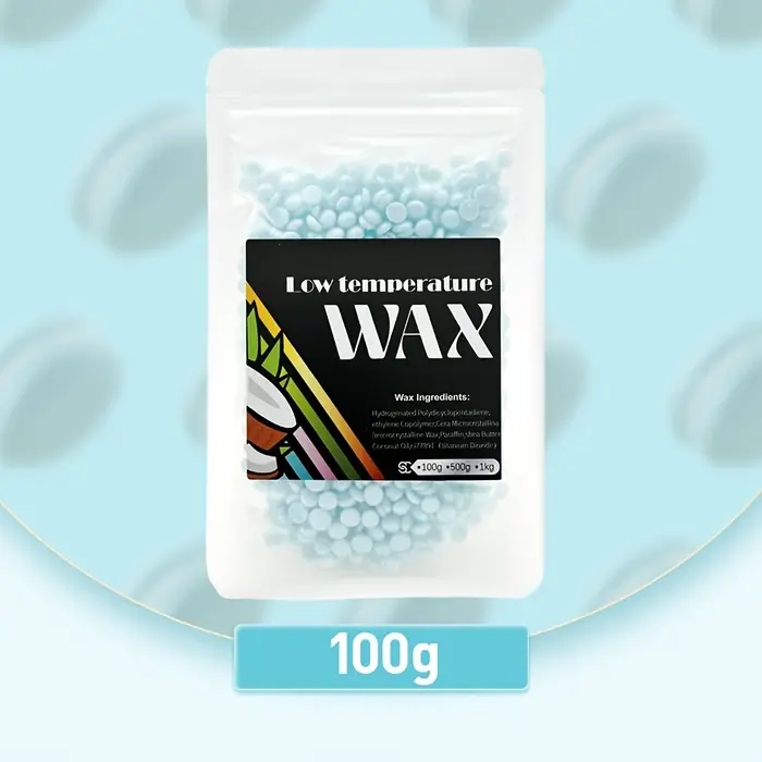 Vliife 100/500g perles de cire cire d'épilation dure douce pour les Types de peau sensible résultats
