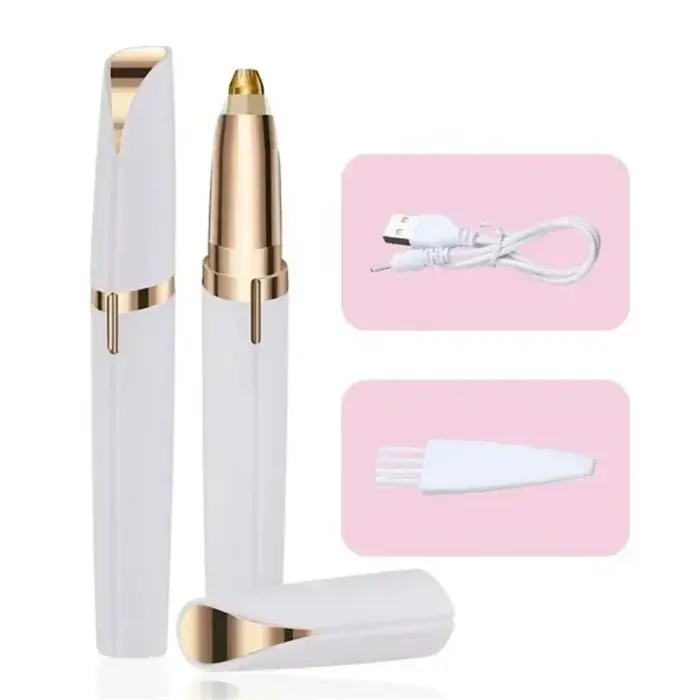 Tondeuse à sourcils électrique pour le visage, crayon façonnant les sourcils, épilateur pour femmes,