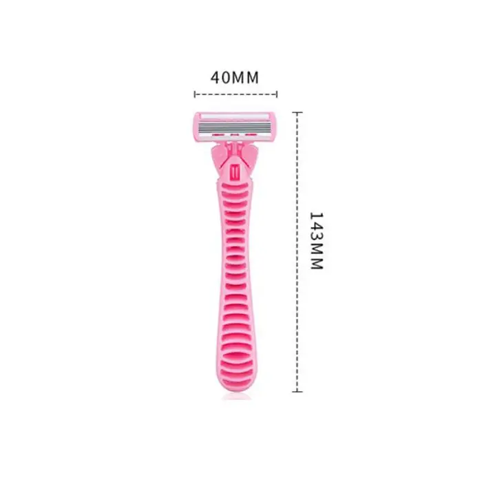 Rasoir pour femmes lame à 6 couches jambe cheveux aisselles couteau de rasage lames à 6 couches raso