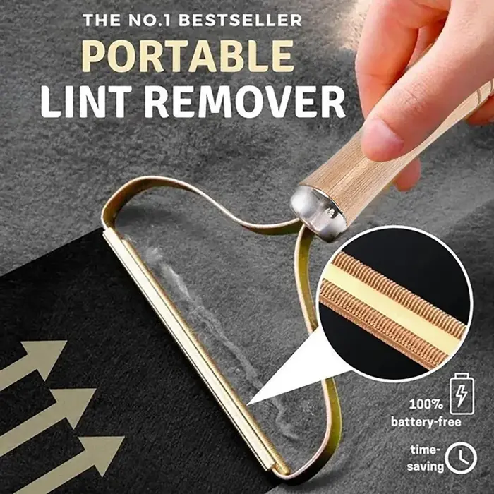 Éliminateur de peluches portable