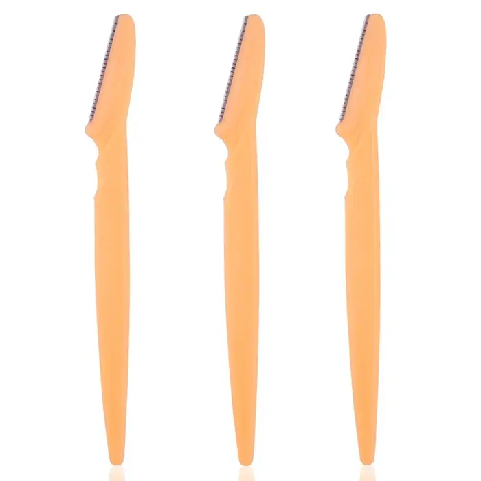 3/10 pièces épilation des sourcils coupe-épilation couteau de sécurité maquillage grattoir rasoir