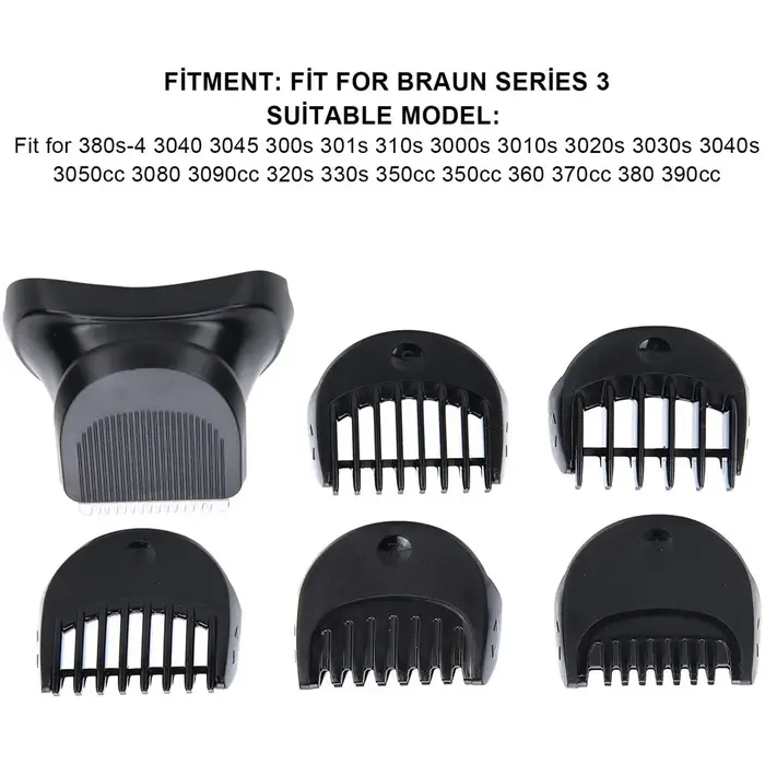 Tête de rasoir de rechange pour tondeuse à barbe Braun série 3